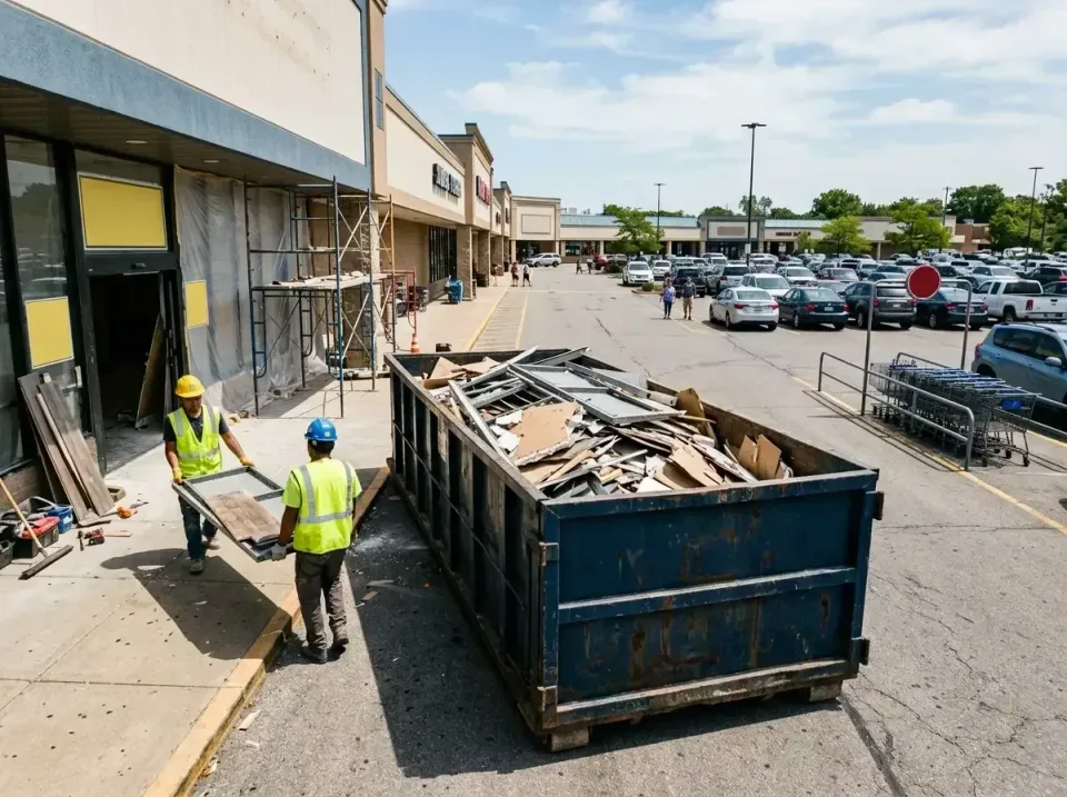 retail-store-renovation-debris-003 — frequently asked questions, Roll-off Dumpster Rentals in Colonia, NJ